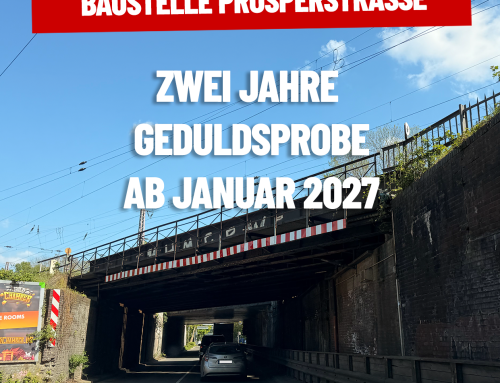 Belastungsprobe für den Bottroper Süden: Vollsperrung der Prosperstraße erfordert klare Lösungen